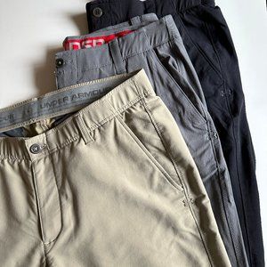 3 PAIRS! Under Armour Golf Pants
